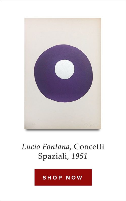 Lucio Fontana, Concetti Spaziali, 1951