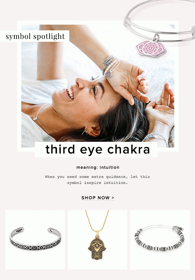 Shop the Third Eye Chakra to inspire intuition.