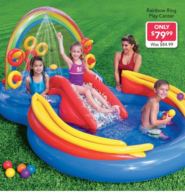 Rainbow Ring Play Center Only $79.99 Was $84.99