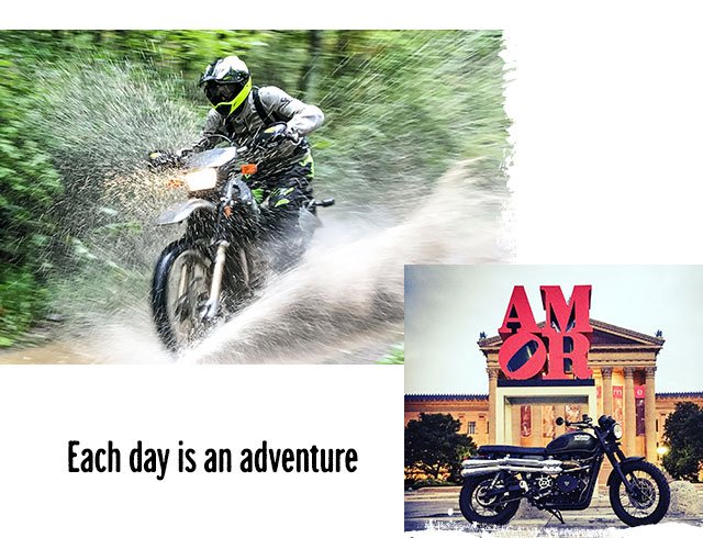 #IRodeToday - Share your riding moments with the two-wheel community. Each day is an adventure.