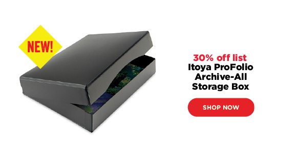 NEW! Itoya ProFolio Archive-All Storage Box - 30% off list