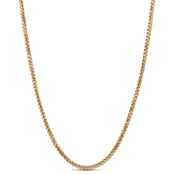 Toscano Diamond Cut Round Franco Chain In 14K Yellow Gold, 24"