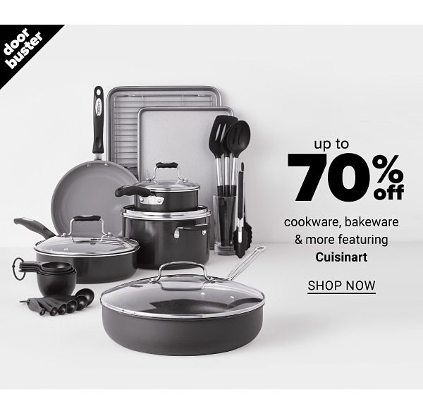 Up to 70% off Cookware, Bakeware and more feat. Cuisinart - Shop Now