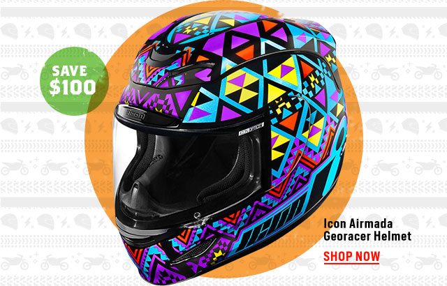 Icon Airmada Georacer Helmet - Save $100