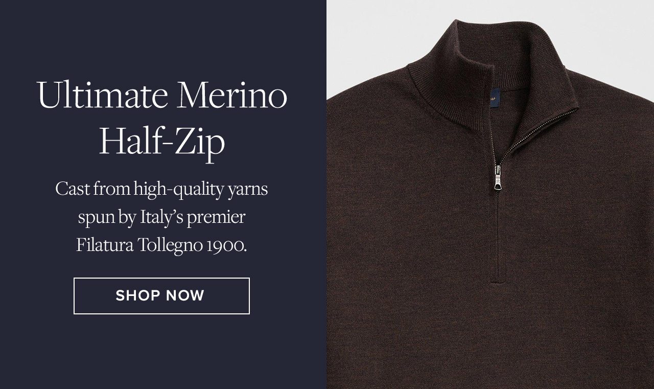 Ultimate Merino Half-Zip