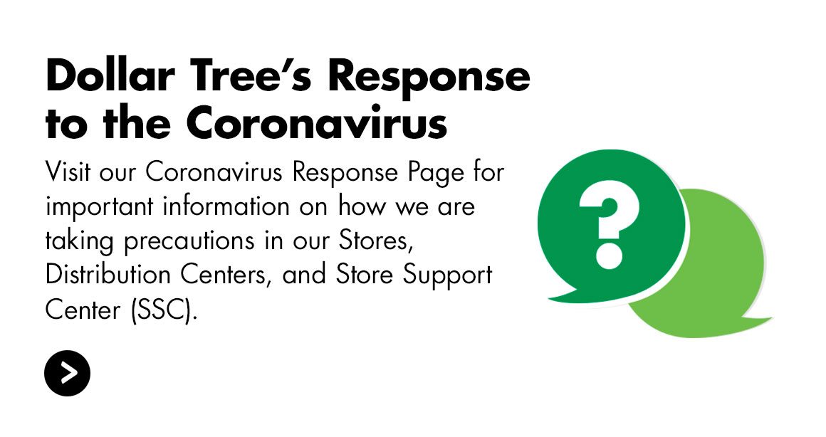 Dollar Tree's Reponse to the Coronavirus
