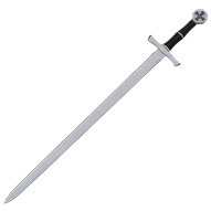 Steel Hilt Crusader Sword