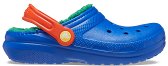 Shop The Classic Lined Clog Kids' in Blue Bolt/Multi