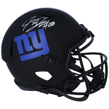 Jeremy Shockey New York Giants Fanatics Authentic Autographed Riddell Eclipse Alternate Speed Replica Helmet