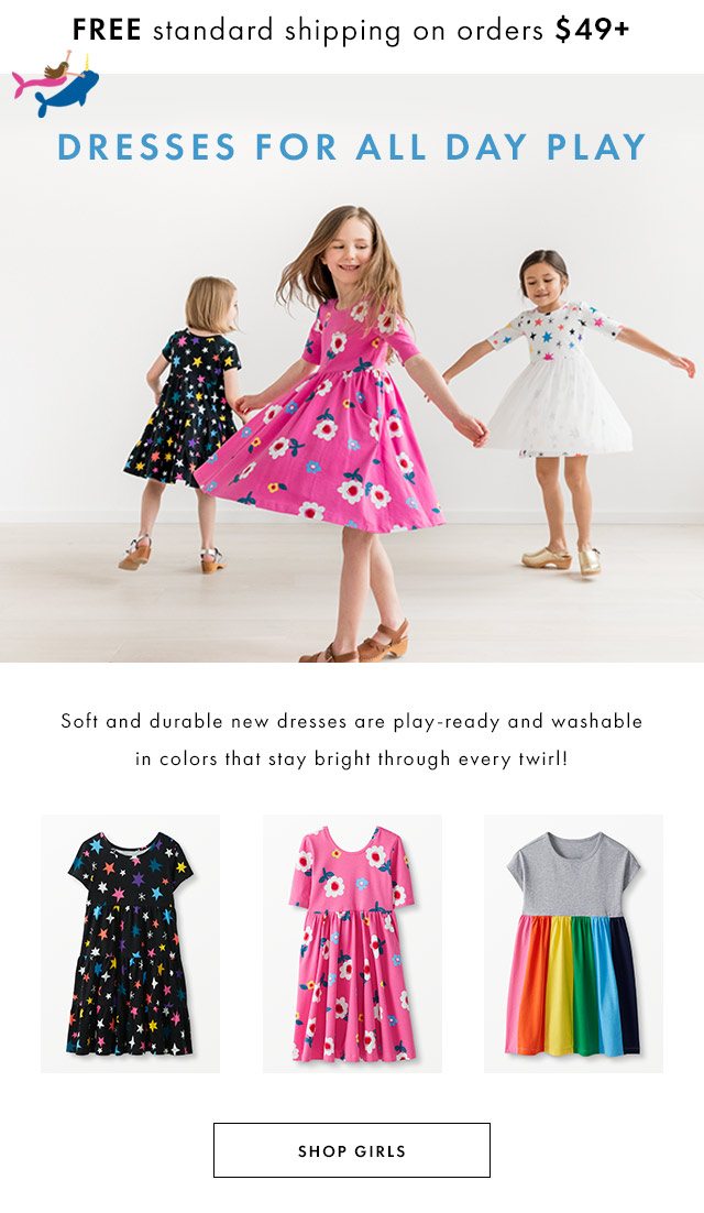 Dresses for all day play