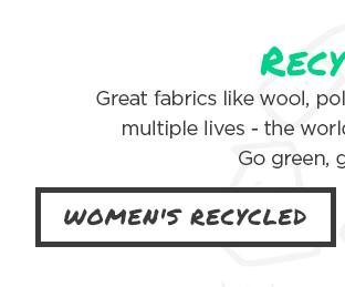 Women's Recycled Clothing