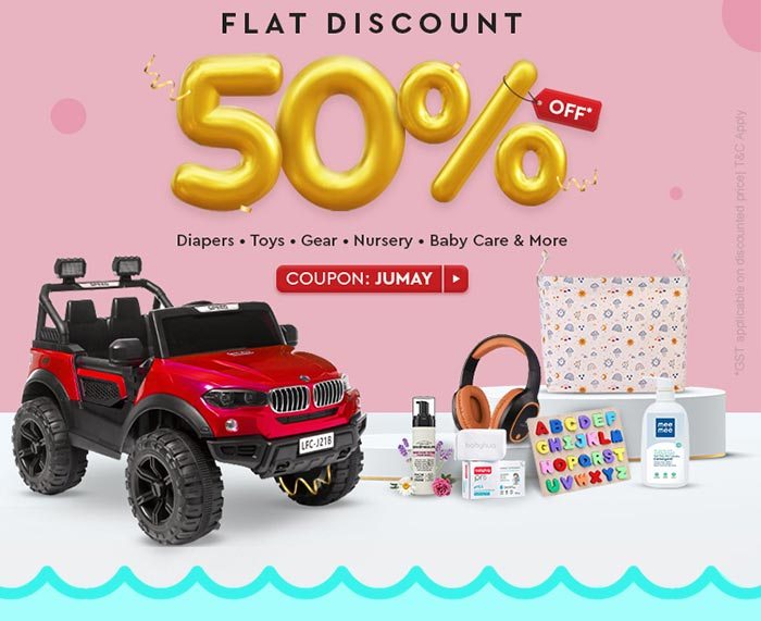 Jumbo Sale FLAT 50% OFF*