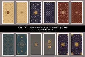Back of Tarot Cards