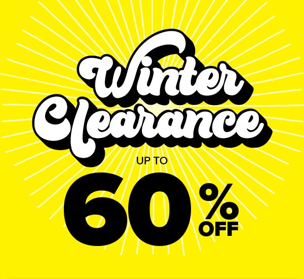 Winter Clearance Up to 60% Off