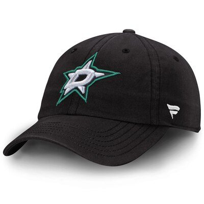 Dallas Stars Fundamental Adjustable Hat - Black