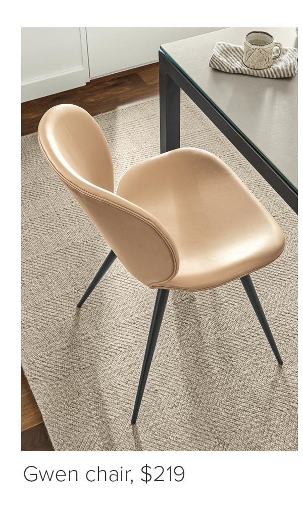 Gwen chair, $219