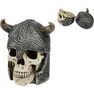 Viking Skull Trinket Box