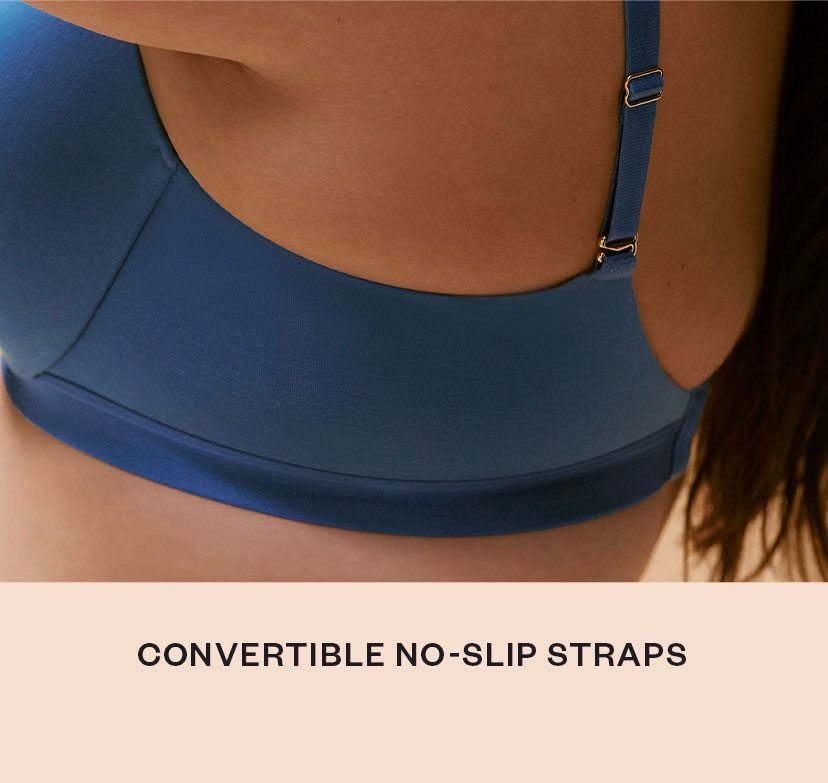 Convertible no-slip straps