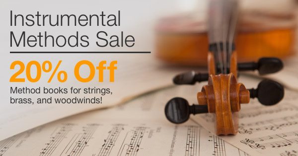 20% off Instrumental Methods Sale