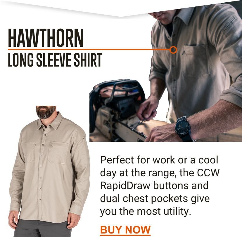 Hawthorn Shirt | Perfect for work or a cool day at the range
