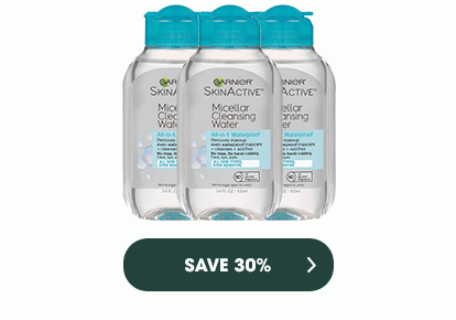 GARNIER SKINACTIVE - SAVE 30 PERCENT >