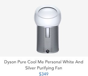 Shop Dyson Pure Cool Me Personal White And Silver Purifying Fan