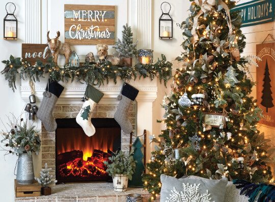 Holiday Decor, Entertaining, Trim-A-Tree, Floral and Containers.