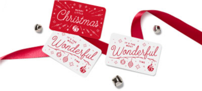 Holiday giftcards