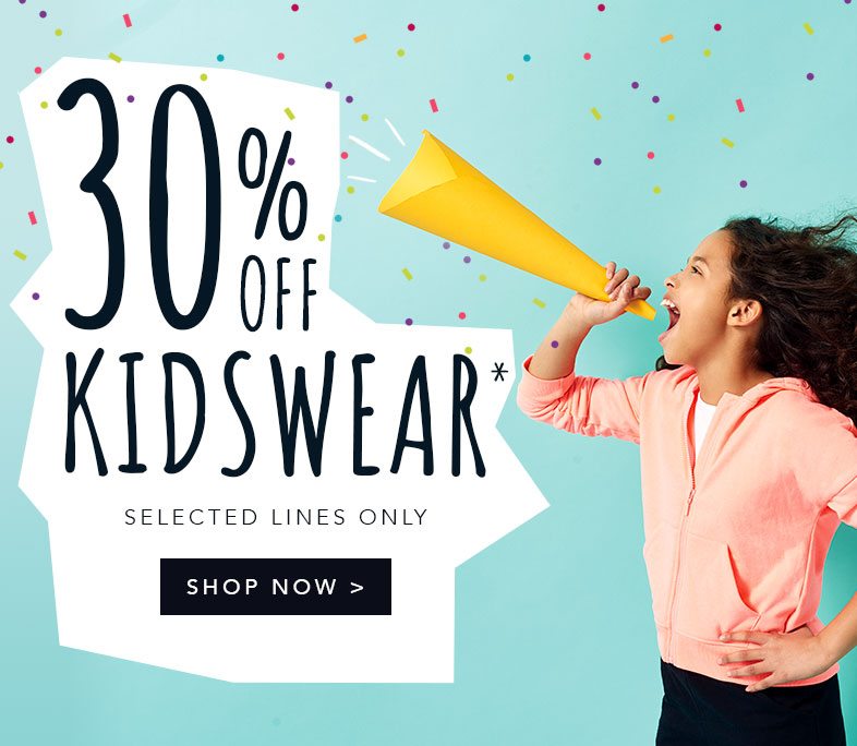 Kidswear promotion | Shop now