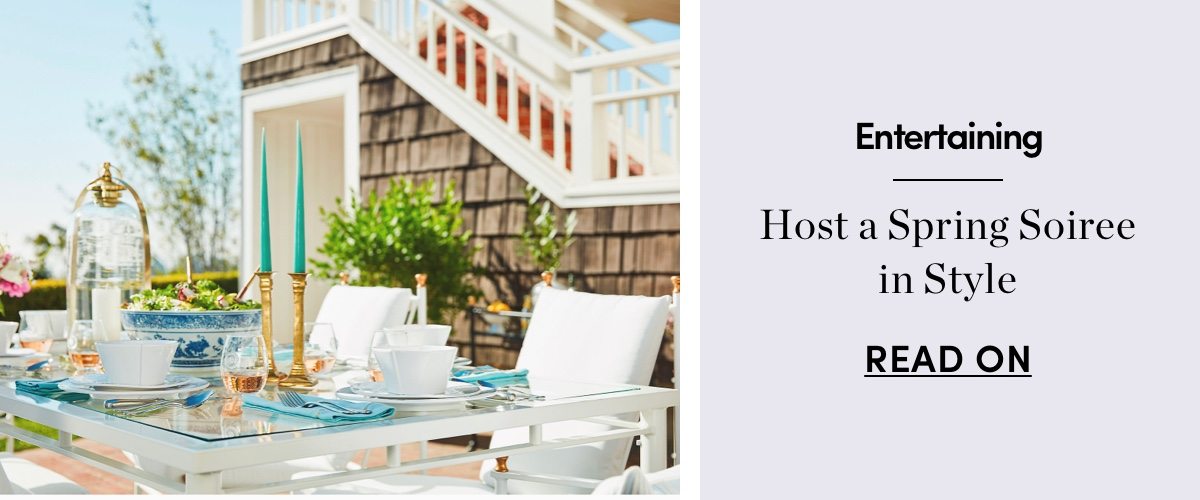 Host a Spring Soiree in Style