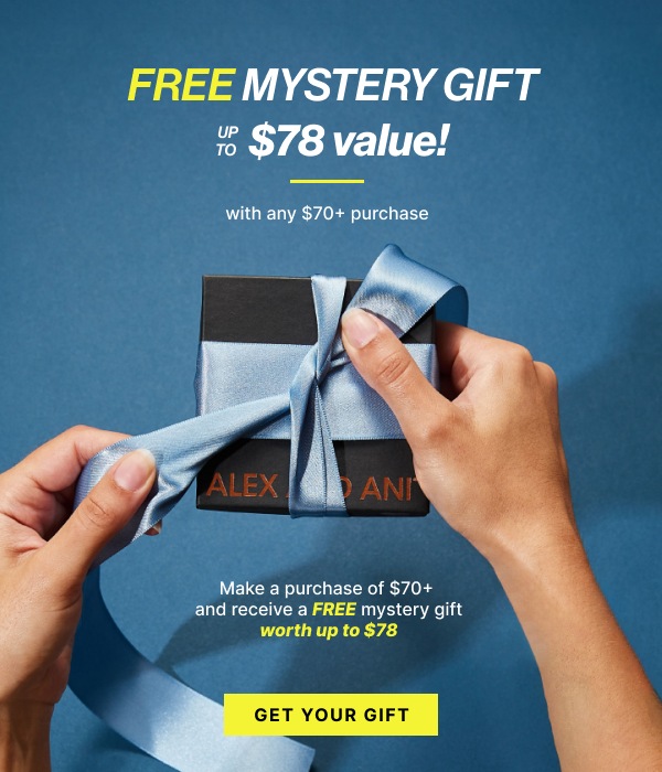 Free Mystery Gift up to $78 value with any $70+ purchase