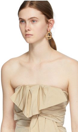 Givenchy - Beige Bow Tank Top