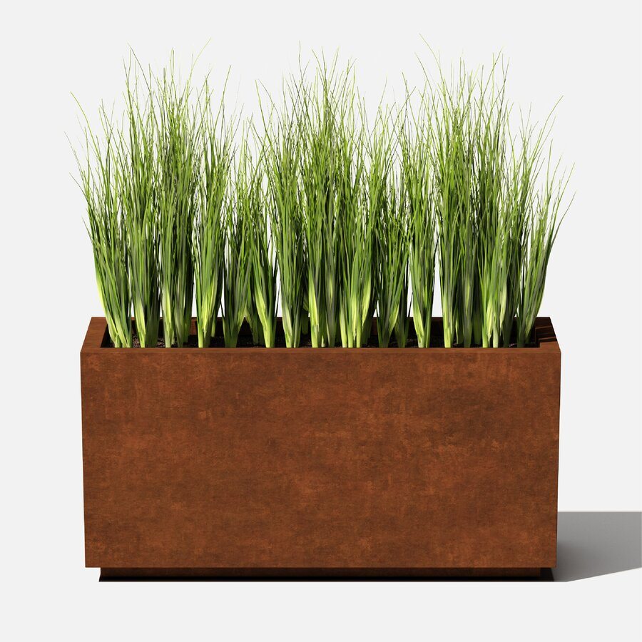 Metallic Series Corten Steel Planter Box