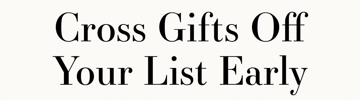 Cross Gifts Off Your List Early