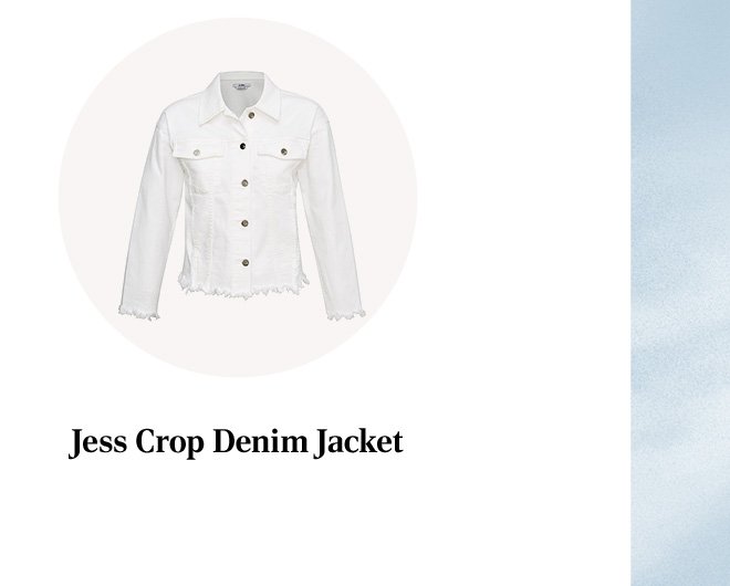 Jess Crop Denim Jacket