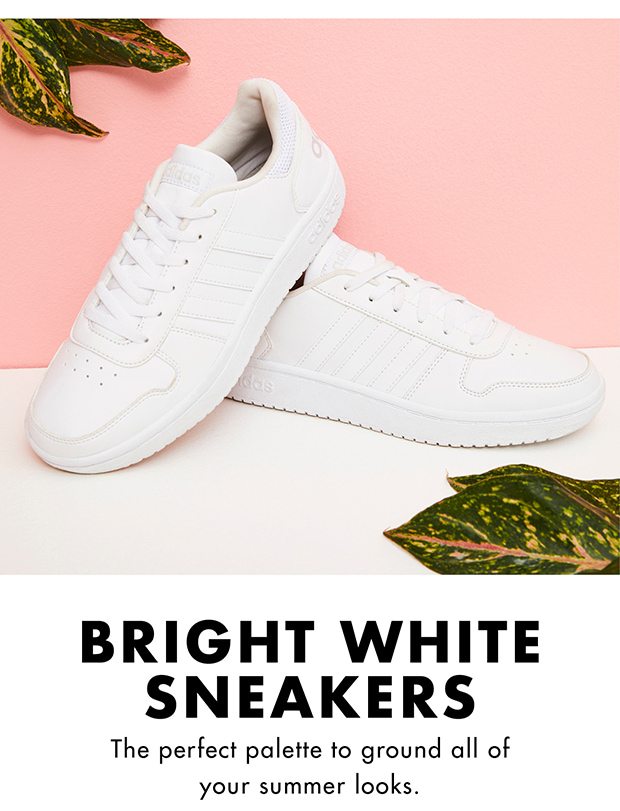 BRIGHT WHITE SNEAKERS