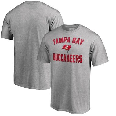 Tampa Bay Buccaneers NFL Pro Line by Fanatics Branded Victory Arch T-Shirt - Heathered Gray