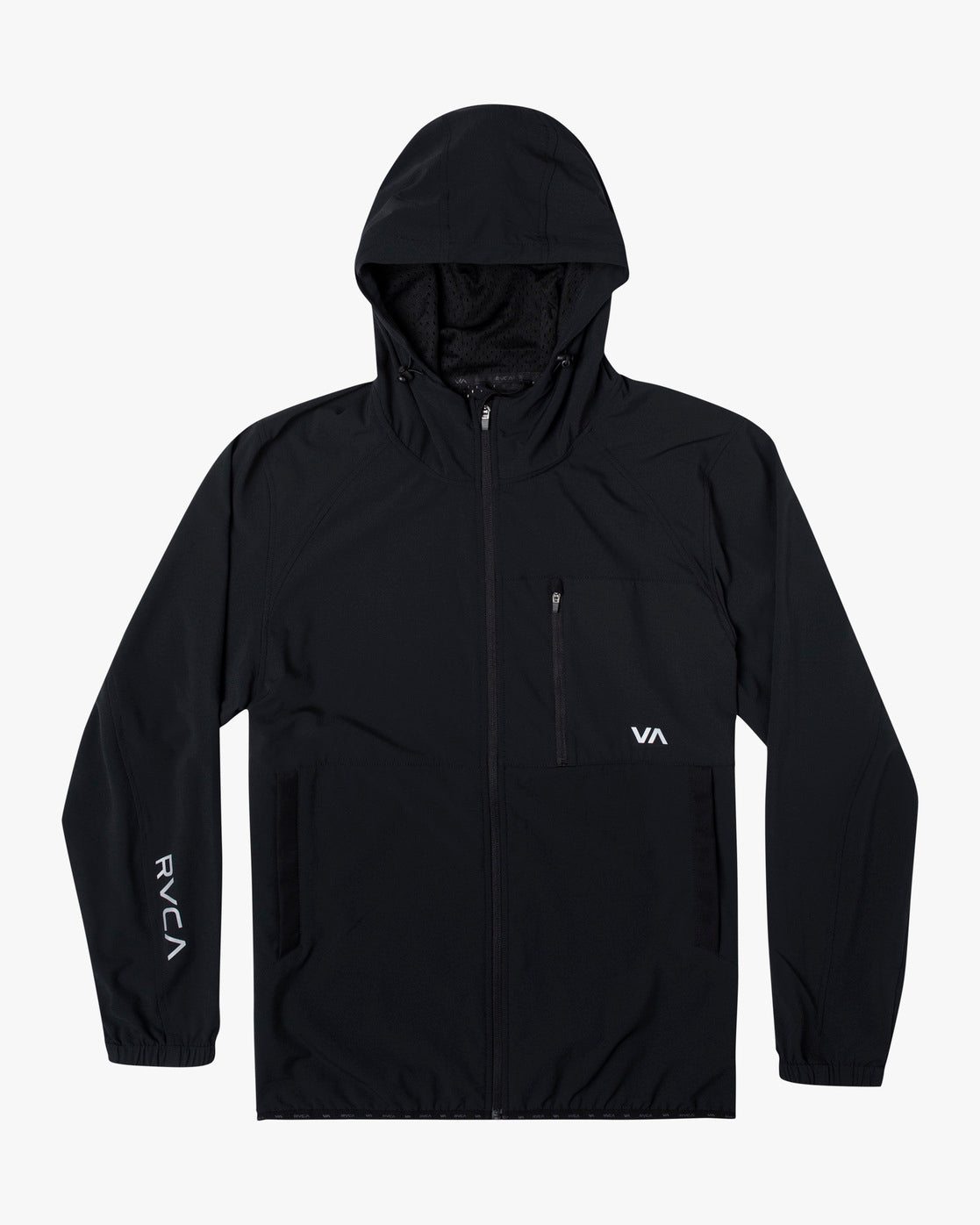 Image of Yogger Zip-Up Hooded Jacket II - Black