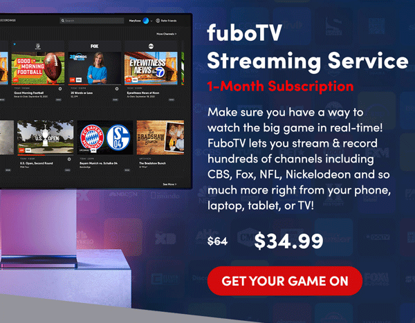 fuboTV Streaming Service | Get Your Game On