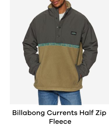 Billabong Currents Half Zip Fleece