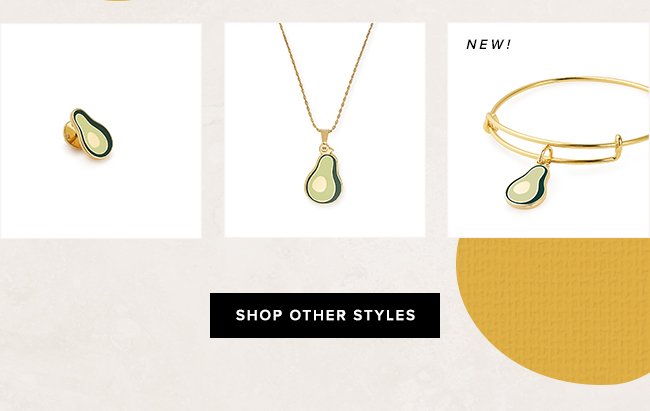 Shop the Avocado charm, available in various styles.