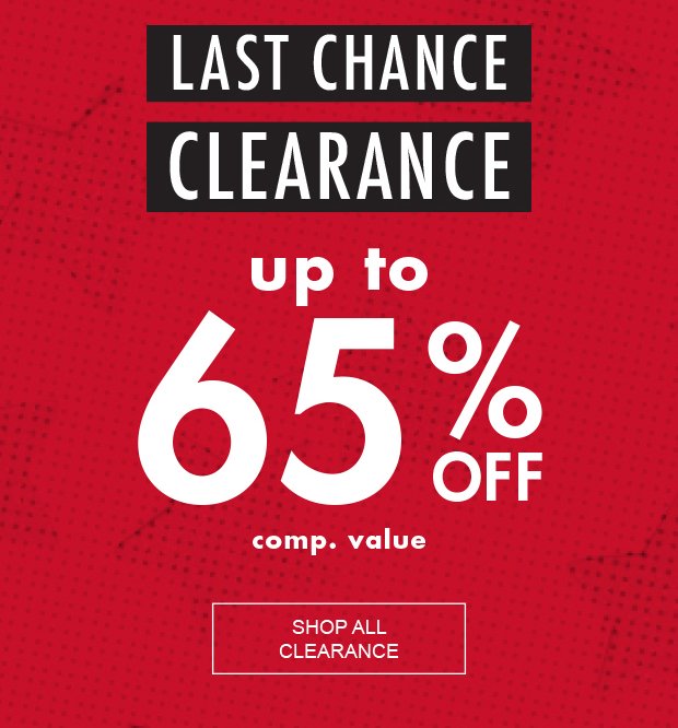 SHOP ALL CLEARANCE