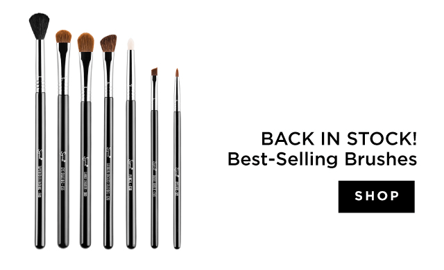 Shop Back in Stock! Best-Selling Brushes