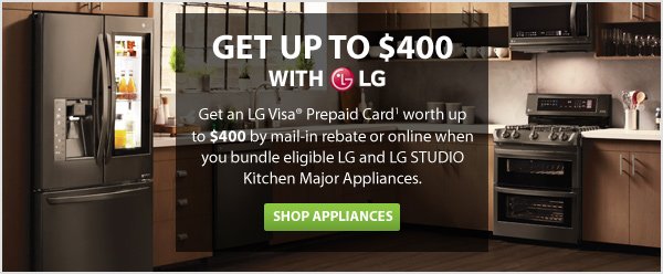 Get upt to $400 with LG