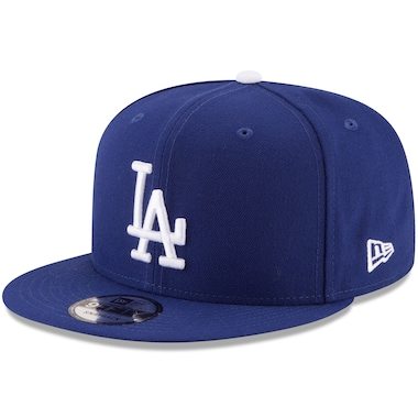 Los Angeles Dodgers New Era Team Color 9FIFTY Snapback Hat - Navy