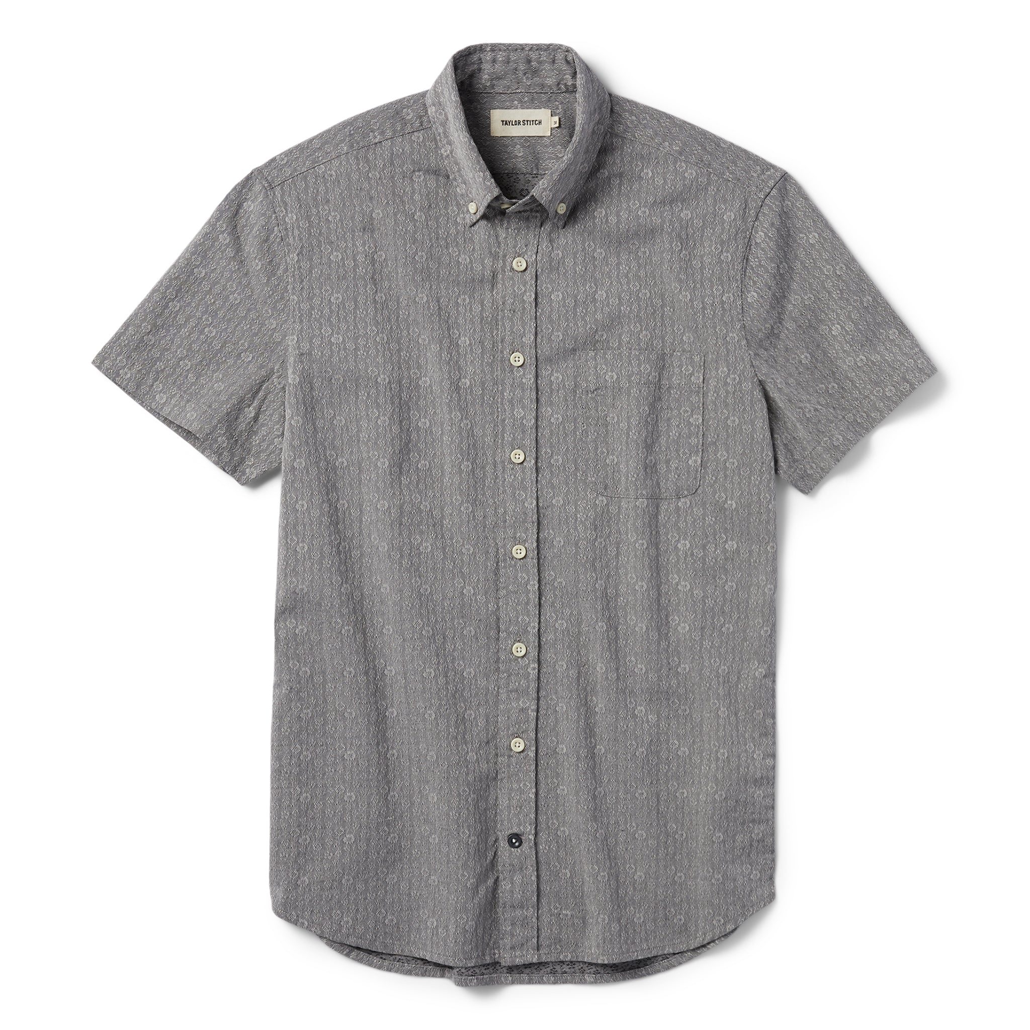 The Short Sleeve Jack in Ash Floral