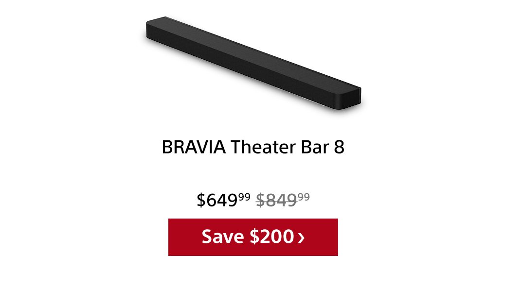 BRAVIA Theater Bar 8 | Save $200