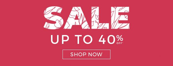 40% Off Sale - Shop Now