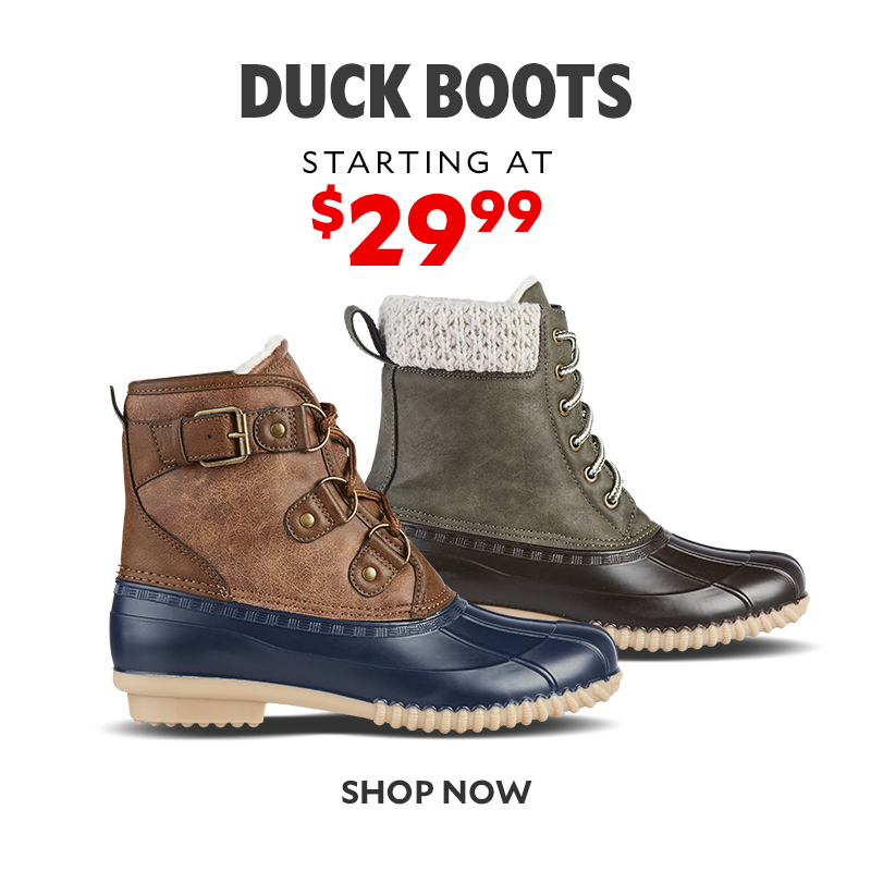 sports academy duck boots