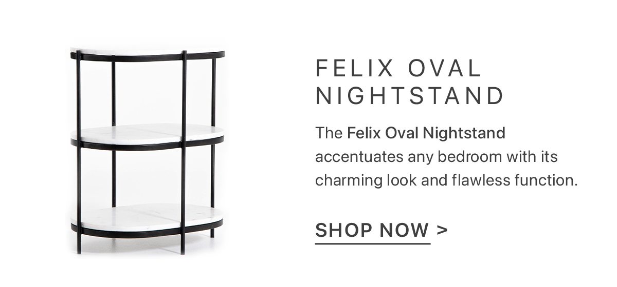 Felix Oval Nightstand